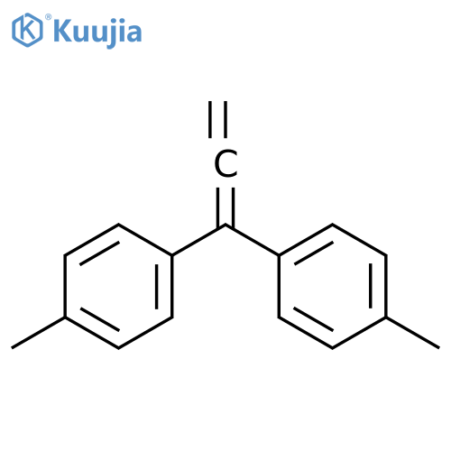 BENZENE, 1,1'-(1,2-PROPADIENYLIDENE)BIS[4-METHYL- structure