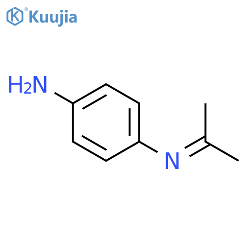 1,4-Benzenediamine, N-(1-methylethylidene)- structure