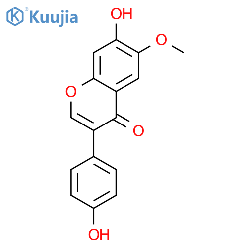 Glycitein structure