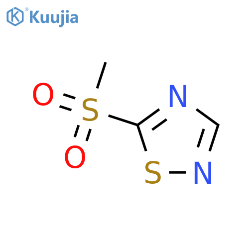 5-Methylsulfonyl-1,2,4-thiadiazole structure