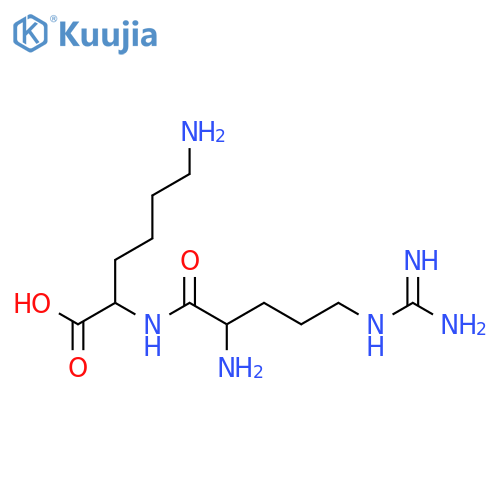 H-Arg-Lys-OH acetate salt structure