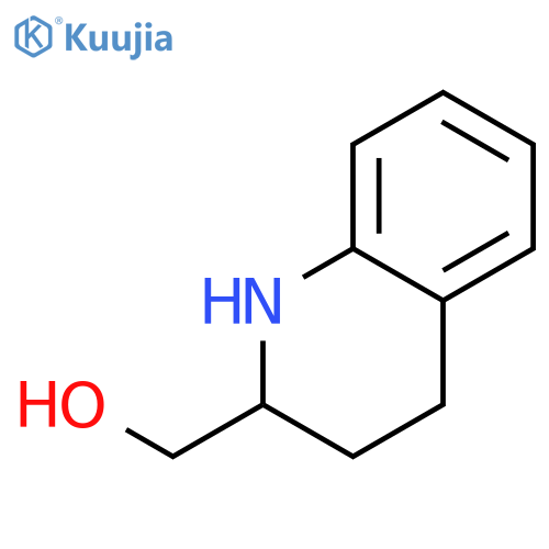 1,2,3,4-Tetrahydro-2-quinolinemethanol structure