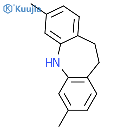 5H-Dibenz[b,f]azepine, 10,11-dihydro-3,7-dimethyl- structure