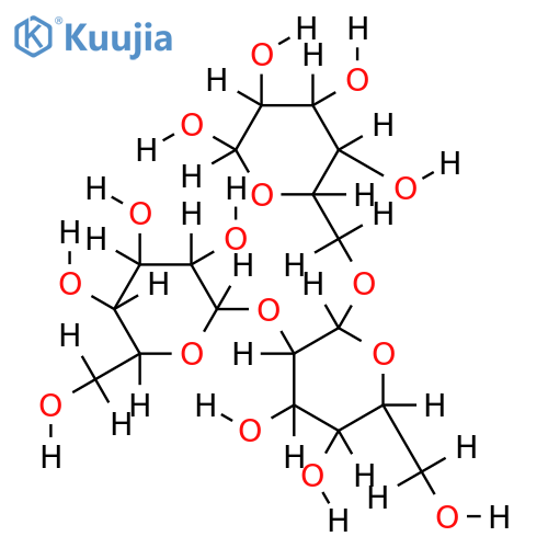 alphaalpha-D-Glucopyranosyl-(1?2)-alpha-D-glucopyranosyl-(1?6)-D-glucose structure