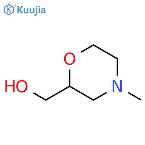(4-Methyl-2-morpholinyl)methanol structure