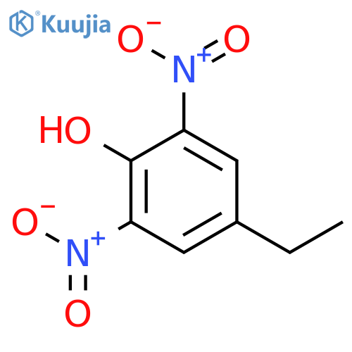 4-ethyl-2,6-dinitrophenol structure