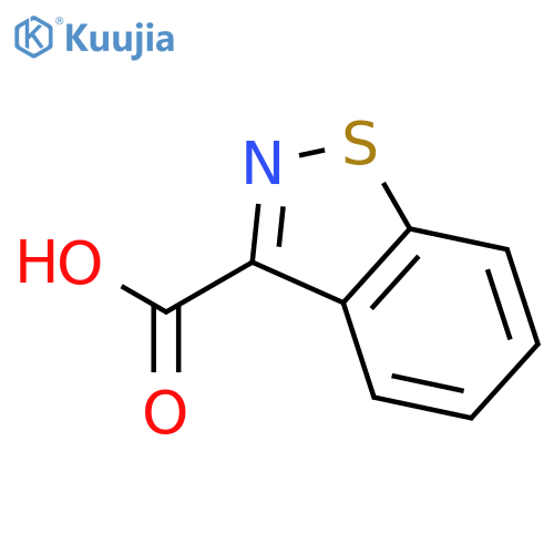1,2-benzothiazole-3-carboxylic acid structure