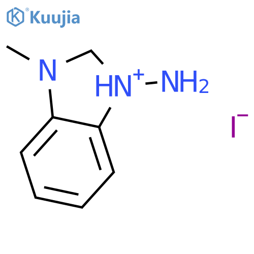 1H-Benzimidazolium, 1-amino-3-methyl-, iodide structure