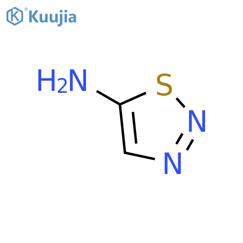 thiadiazol-5-amine structure
