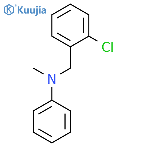 BENZENEMETHANAMINE, 2-CHLORO-N-METHYL-N-PHENYL- structure