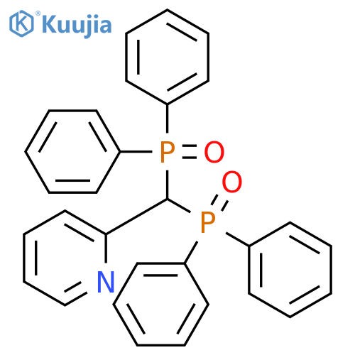PYRIDINE, 2-[BIS(DIPHENYLPHOSPHINYL)METHYL]- structure
