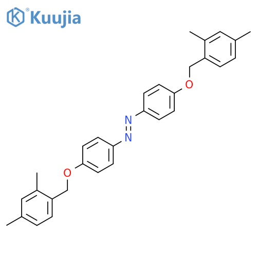 DIAZENE, BIS[4-[(2,4-DIMETHYLPHENYL)METHOXY]PHENYL]- structure
