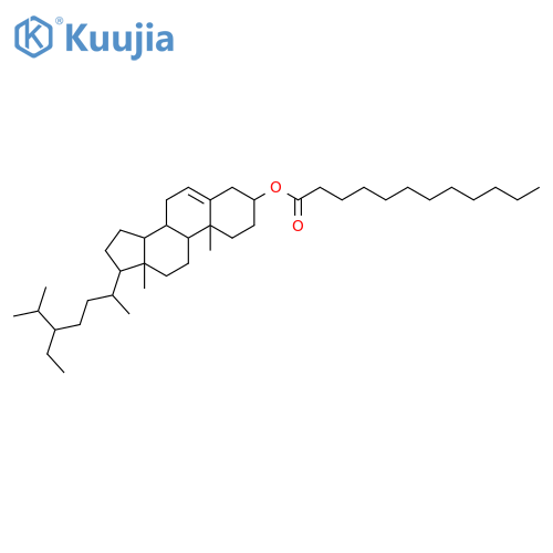 [17-(5-ethyl-6-methylheptan-2-yl)-10,13-dimethyl-2,3,4,7,8,9,11,12,14,15,16,17-dodecahydro-1h-cyclopenta[a]phenanthren-3-yl] Dodecanoate structure