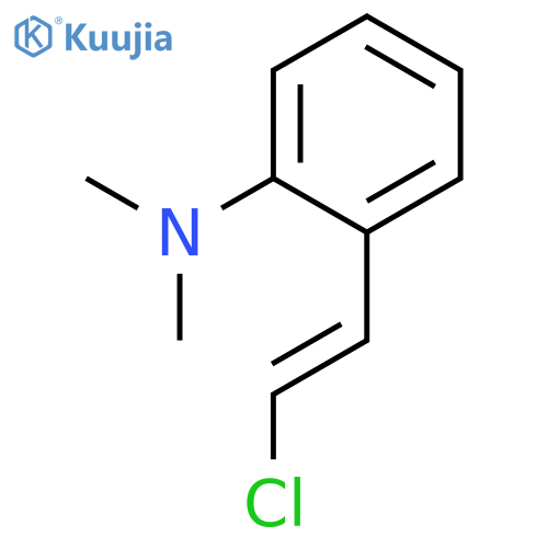 BENZENAMINE, 2-[(1E)-2-CHLOROETHENYL]-N,N-DIMETHYL- structure