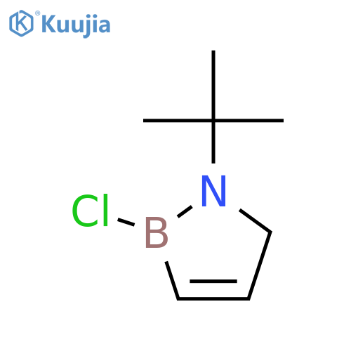 1H-1,2-AZABOROLE, 2-CHLORO-1-(1,1-DIMETHYLETHYL)-2,5-DIHYDRO- structure