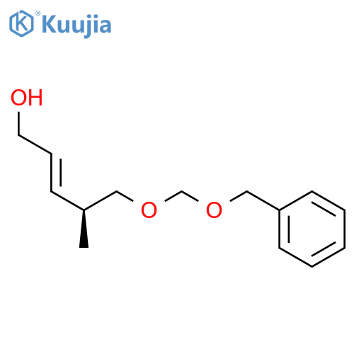 2-PENTEN-1-OL, 4-METHYL-5-[(PHENYLMETHOXY)METHOXY]-, (2E,4S)- structure