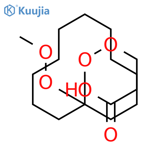 Propanoic acid, 3-[[1-(methyldioxy)cyclododecyl]dioxy]- structure