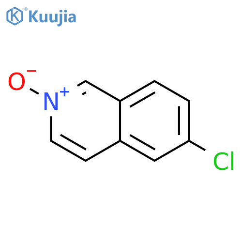 6-chloroisoquinolin-2-ium-2-olate structure