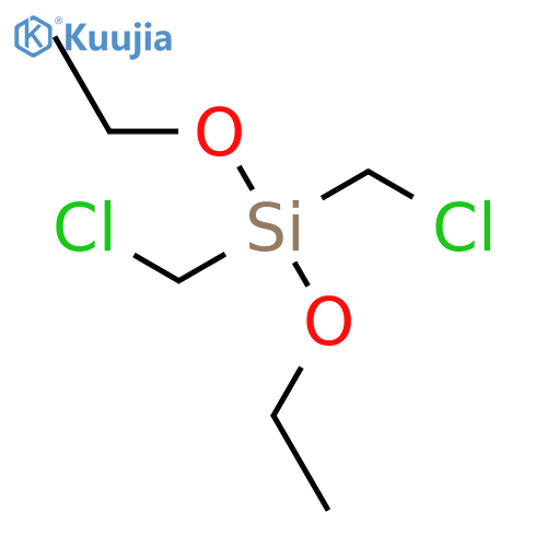 Silane, bis(chloromethyl)diethoxy- structure