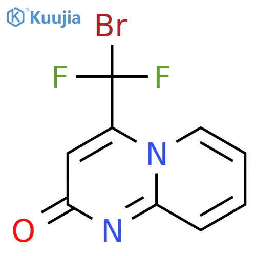 2H-Pyrido[1,2-a]pyrimidin-2-one, 4-(bromodifluoromethyl)- structure