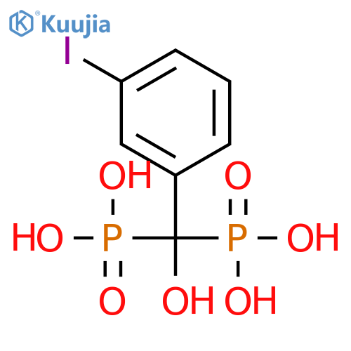 Phosphonic acid, [hydroxy(3-iodophenyl)methylene]bis- structure
