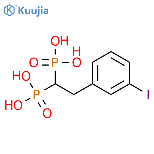 Phosphonic acid, [2-(3-iodophenyl)ethylidene]bis- structure