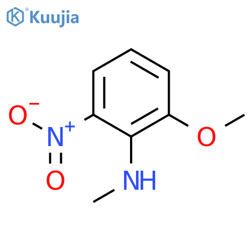 2-Methoxy-N-methyl-6-nitroaniline structure