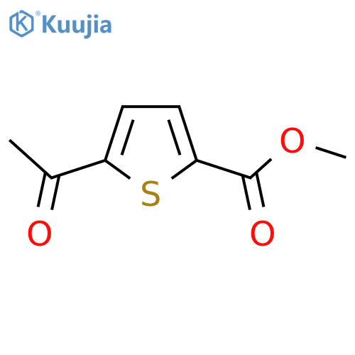 Methyl 5-acetylthiophene-2-carboxylate structure