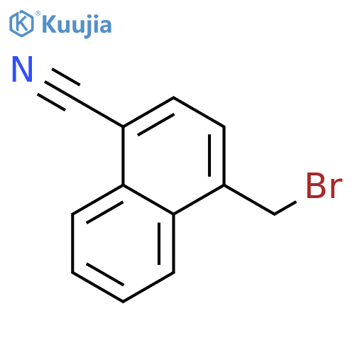 4-(Bromomethyl)Naphthalene-1-Carbonitrile structure