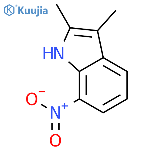 2,3-Dimethyl-7-nitro-1H-indole structure