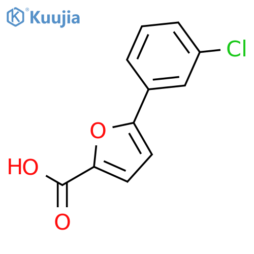 5-(3-Chlorophenyl)-2-furoic Acid structure