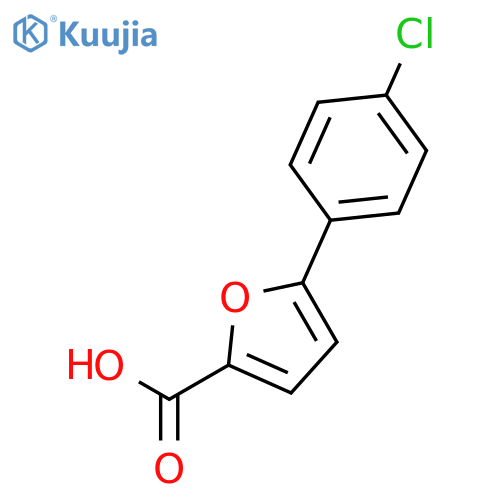 5-(4-Chlorophenyl)furan-2-carboxylic acid structure