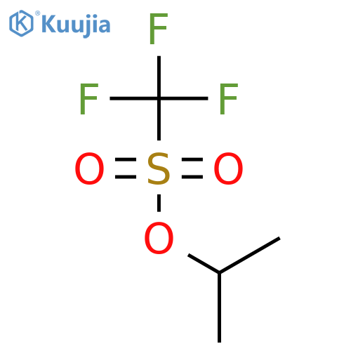 propan-2-yl trifluoromethanesulfonate structure