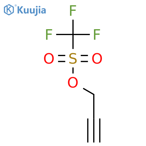 prop-2-yn-1-yl trifluoromethanesulfonate structure