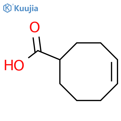 4-Cyclooctene-1-carboxylic acid structure
