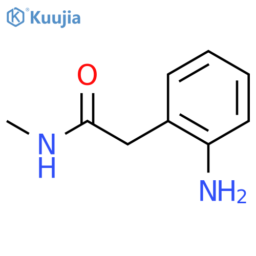 2-(2-Aminophenyl)-N-methylacetamide structure