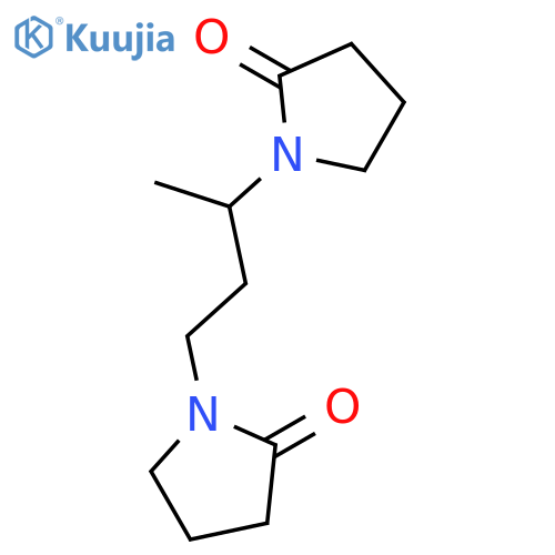 1,3-Bis(2-pyrrolidinonyl)butane structure