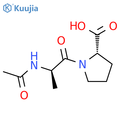 L-Proline, 1-(N-acetyl-D-alanyl)- structure