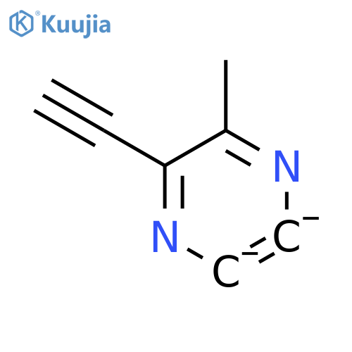 2-ethynyl-3-methylpyrazine structure