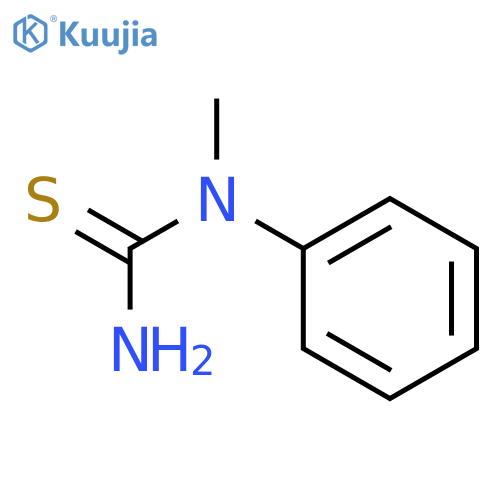 N-Methyl-N-phenylthiourea structure