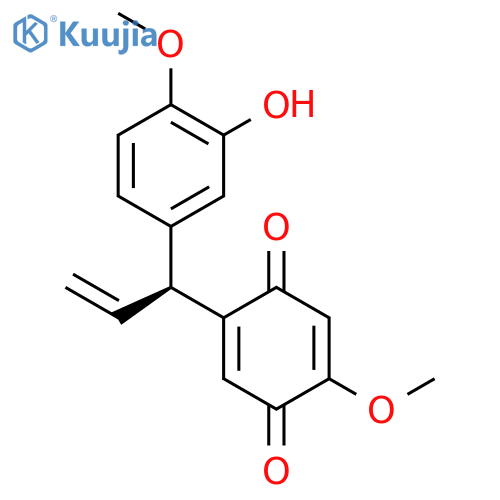 (S)-3'-hydroxy-4,4'-dimethoxydalbergione structure
