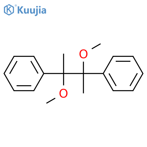 d,l-1,2-Dimethyl-1,2-diphenlethylene glycol dimethyl ether structure