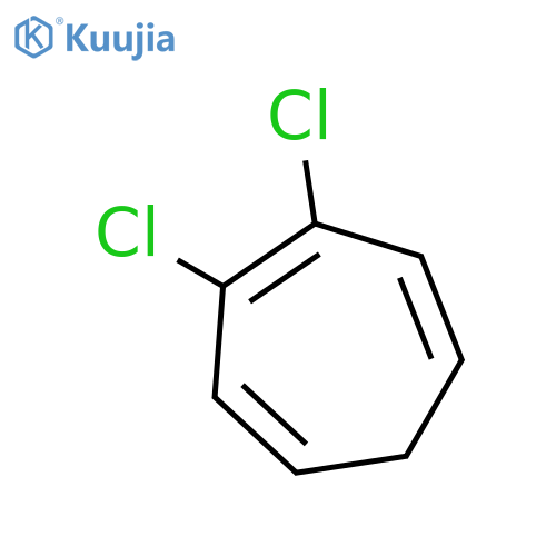 1,3,5-Cycloheptatriene, 3,4-dichloro- structure