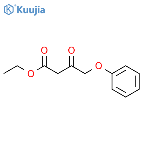 Ethyl 3-oxo-4-phenoxybutanoate structure