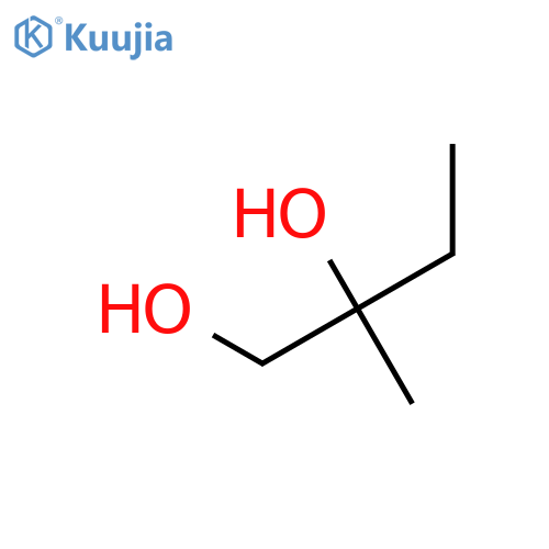 2-methylbutane-1,2-diol structure