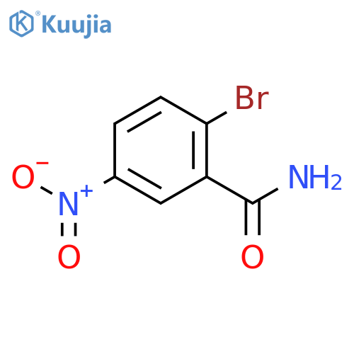 2-Bromo-5-nitrobenzamide structure