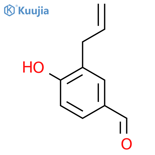 3-Allyl-4-hydroxybenzaldehyde structure