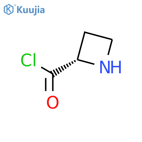 2-AZETIDINECARBONYL CHLORIDE, (2S)- structure