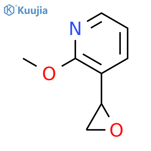 2-methoxy-3-(oxiran-2-yl)pyridine structure