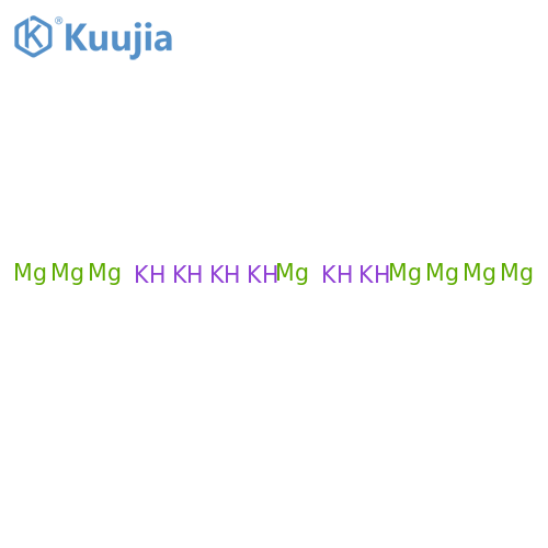 Magnesium, compd. with potassium (8:6) structure